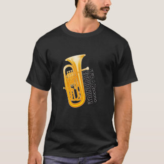 Lustiger Euphonium Humor für stolze Blechbläser Eu T-Shirt