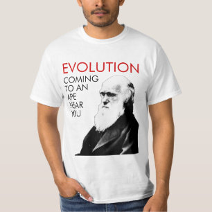Lustiger Evolutions-T - Shirt