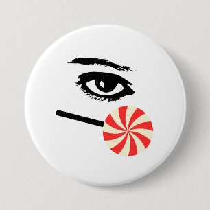 Lustiger Eye Candy Knopf für Männer – Kühn und Spi Button