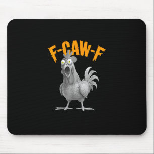 Lustiger F-Caw-F-Huhn F-Caw-F-Huhn Retro-Klassiker Mousepad