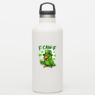 Lustiger F-CAW-F Irischer Fuchs St. Patrick’s Tag Aufkleber