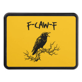 Lustiger F-Caw-F-Krähe-Rabe-Wortwitz Abschlepphaken Cover