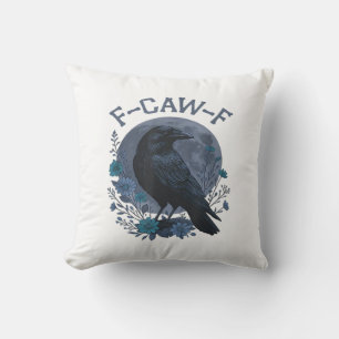 Lustiger F-Caw-F-Rabe-Vogel F-Caw-F-Krähe-Klassike Kissen