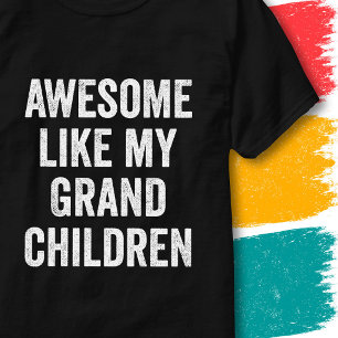 Lustiger Familienzitat Großartig Wie Meine Enkelki T-Shirt