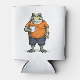Lustiger faule Frosch Dosenkühler