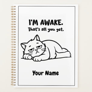 Lustiger Fauler-Katze-Kalender   Individuelles Ich Planer