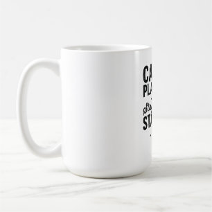 Lustiger Fauler Katzen-Spruch Absage an Pläne Blei Kaffeetasse