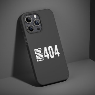 Lustiger Fehler 404 Seite Nicht Gefunden Geek Humo iPhone 15 Pro Hülle