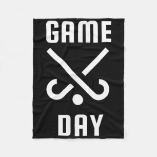 Lustiger Feldhockey-Spieltag Mom und Dad Spirit We Fleecedecke