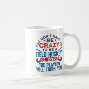 Lustiger Feldhockey-Trainer (1) Kaffeetasse
