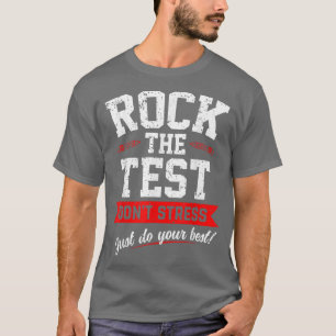 Lustiger Fels Der Test Retro Vintage Testtag Teac T-Shirt