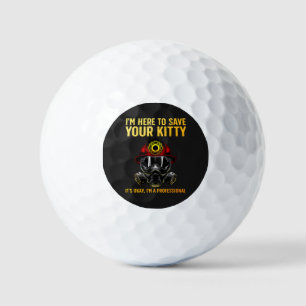 Lustiger Feuerwehrmann Für Feuerwehrmann Golfball