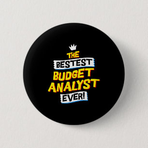 Lustiger Finanzanalytiker Finanzjob Beruf Button