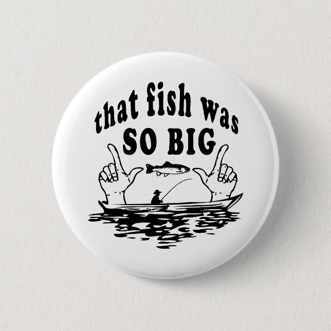 lustiger Fisch Button (Vorderseite)