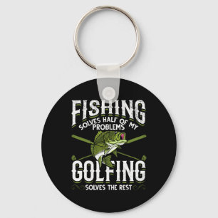 Lustiger Fisch Golf Angeln Löst Die Hälfte Meiner Schlüsselanhänger