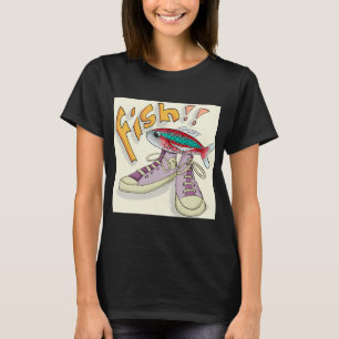 Lustiger Fisch T-Shirt