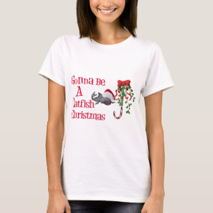 Lustiger Fischen-Shirt-Fischen-Spaß-Fischen-Wels T-Shirt