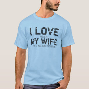 Lustiger Fischen-T - Shirt