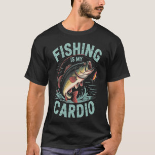 Lustiger Fischer Hier Fische Fische Fische T-Shirt