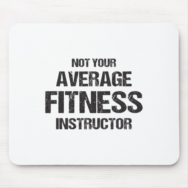 Lustiger Fitnessstudio-Trainer Workout Fitness-Ges Mousepad (Vorne)