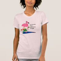Lustiger Flamingo-Frauen Spitzen