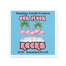 Lustiger Flamingo Unsere Herde rockt