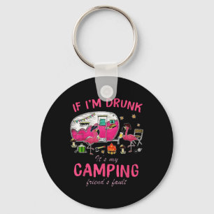 Lustiger Flamingo Wenn Ich Betrunken Bin Sind Mein Schlüsselanhänger