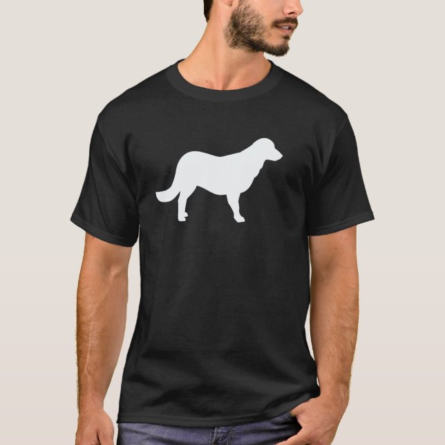 Lustiger Flat Coated Retriever T-Shirt (Vorderseite)