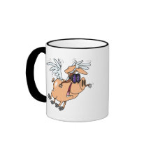 lustiger Flyer Cartoon