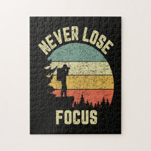 Lustiger Fotograf verliert nie den Fokus Puzzle