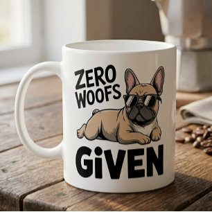Lustiger Französischer-Bulldogge-Fan antisozialer Kaffeetasse