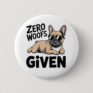 Lustiger Französischer Bulldogge Französisch Liebh Button