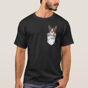 Lustiger französischer Bulldoggen-Taschen-Hunde-Li T-Shirt