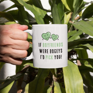 Lustiger Freund, ich würde dich wählen Kaffeetasse