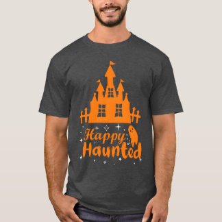 Lustiger Froher Halloween-Tag der Mond für Hallowe T-Shirt