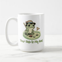 Lustiger Frosch Golf - Dein Loch ist mein Ziel