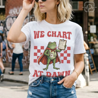 Lustiger Frosch-Krankenschwester Wir dokumentieren T-Shirt