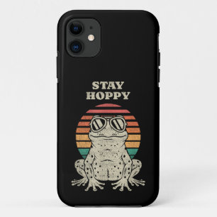 Lustiger Frosch Krötenliebhaber Retro Vintage Desi Case-Mate iPhone Hülle