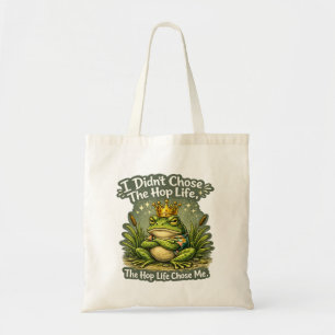 Lustiger Frosch-Meme-Grafik Tragetasche