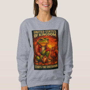Lustiger Frosch-Meme-Satire – Vereinigte Staaten v Sweatshirt