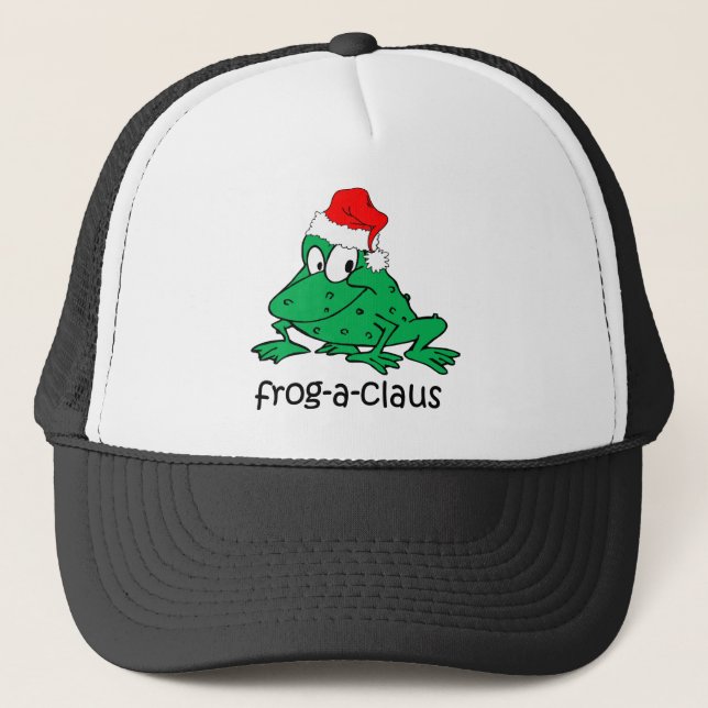 lustiger Frosch Truckerkappe (Vorderseite)