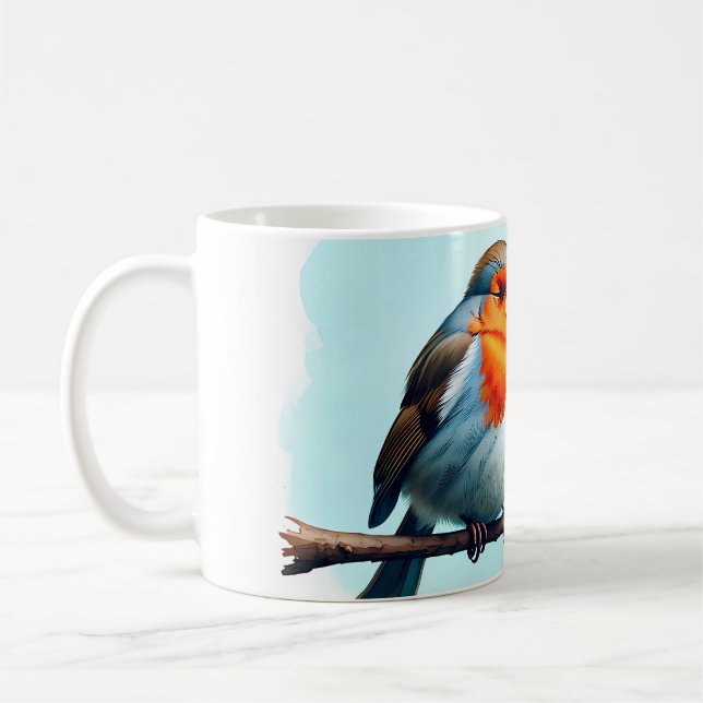 Lustiger Frühaufsteher-Kaffeebecher Frühaufsteher Kaffeetasse (Links)