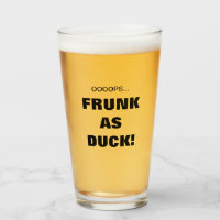 Lustiger Frunk als Ente! Bier