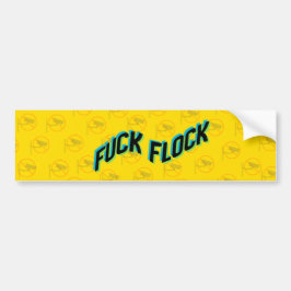 Lustiger „Fuck Flock“-Anti-Überwachungskamera-Aufk Autoaufkleber
