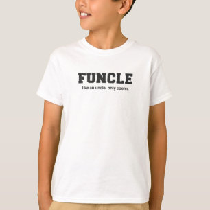 Lustiger Funcle Uni-Druck T-Shirt