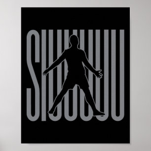 Lustiger Fußball Fußll Jungen Männer Frauen Fußbal Poster