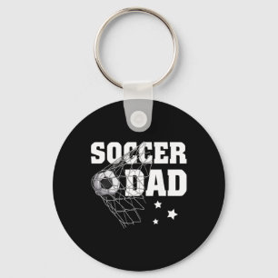 Lustiger Fußball-Vater Daddy Fußball Sport Fan Vat Schlüsselanhänger