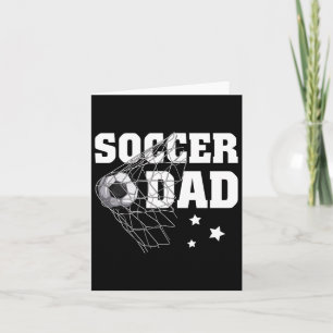 Lustiger Fußball-Vater Daddy Fußball Sportliebhabe Karte