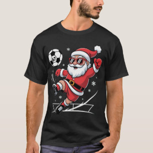 Lustiger Fußball-Weihnachtsmann 67 Meme Weihnachte T-Shirt