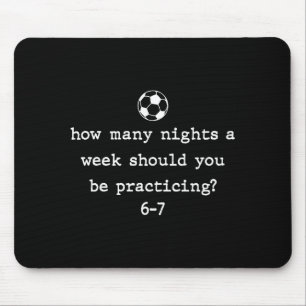Lustiger Fußballtrainer 67 Fußballspieler 6 7 Gen Mousepad